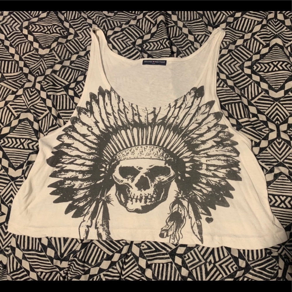 Skeleton tank top